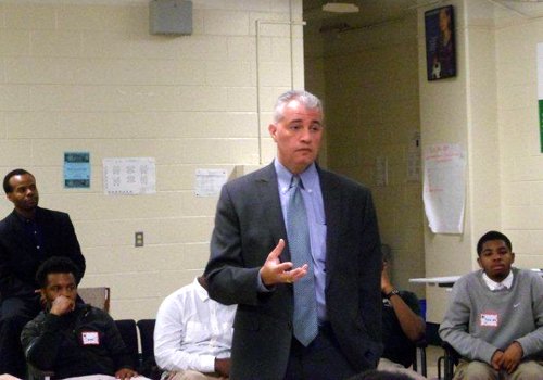 Sharif N. Abaza, Esq. Speaks at Germantown High School's Men's Day