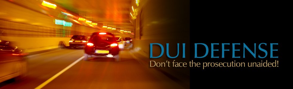 DUI DEFENSE: Don't face the prosecution unaided!